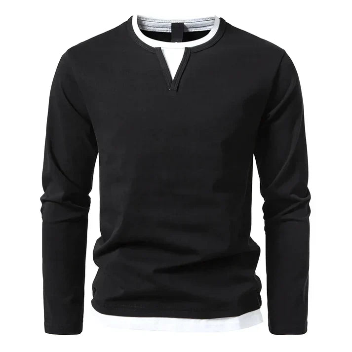 Premium Long Sleeve T-Shirt in Combed Cotton