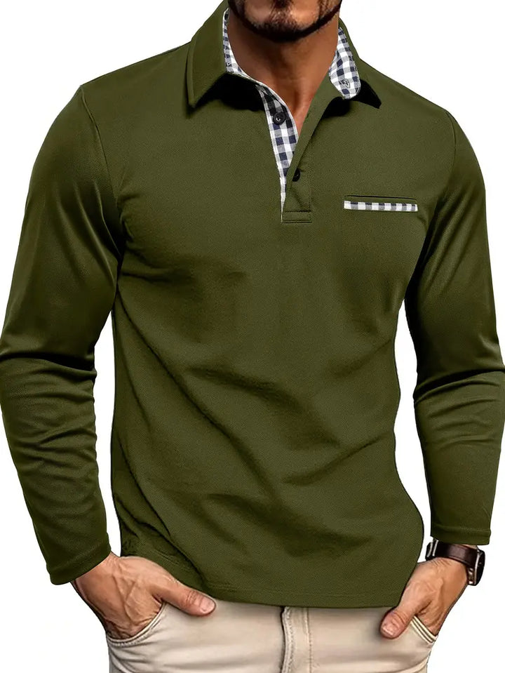 Madison | Long Sleeve Polo Shirt