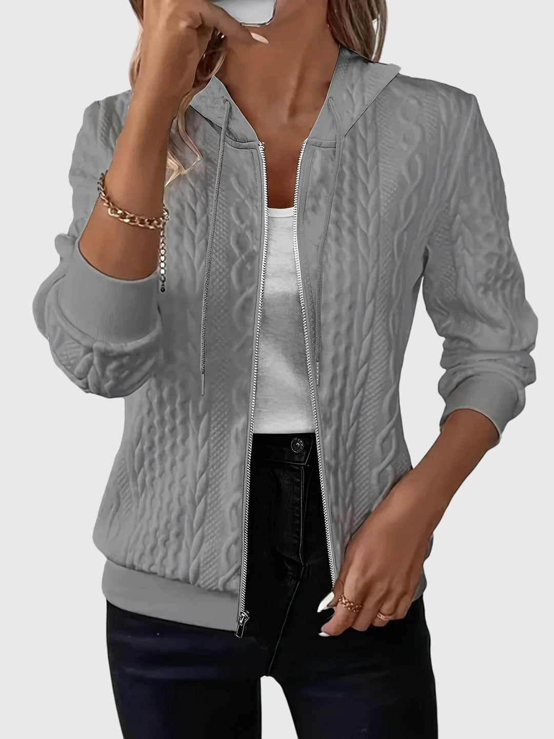 Mia | Cozy Zipper Hoodie