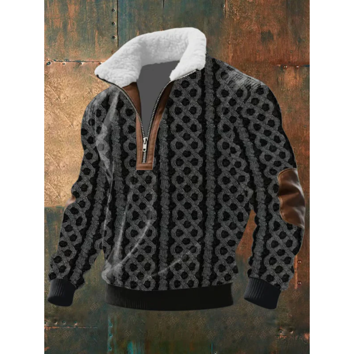 SILVORO | HIGH NECK FLEECE JUMPER