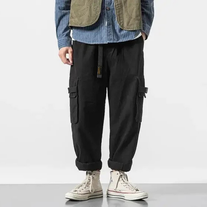 Utility Cargo Trousers – Heavy Cotton Cargo Pants with a Modern Streetwear Look
