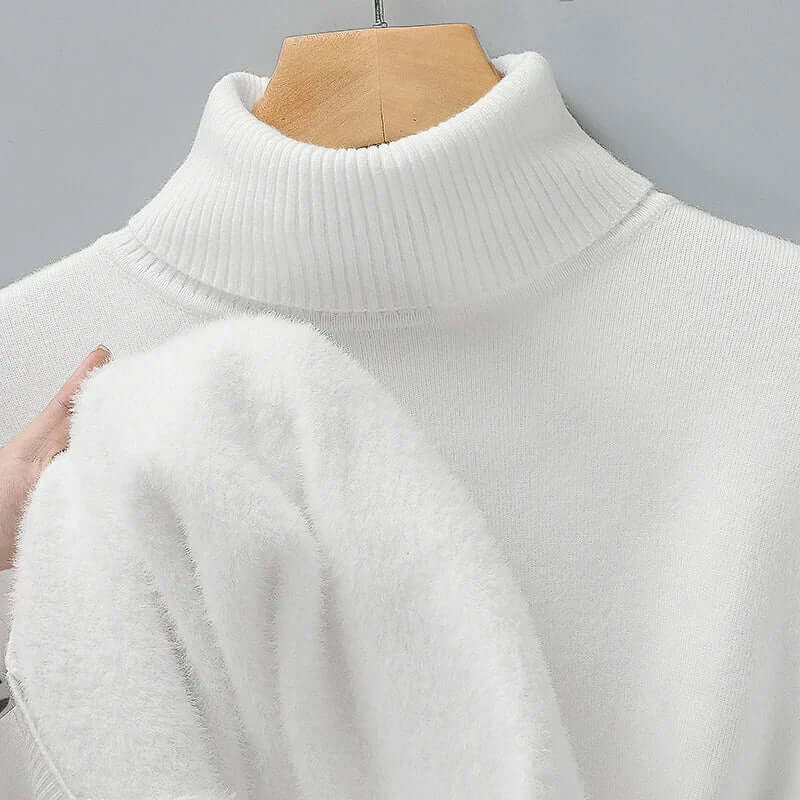 Elegant Men's Wool Roll Neck Jumper – Timeless Warmth & Stylish Comfort