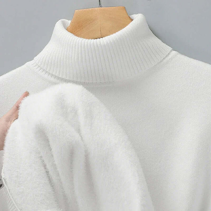 Elegant Men's Wool Roll Neck Jumper – Timeless Warmth & Stylish Comfort