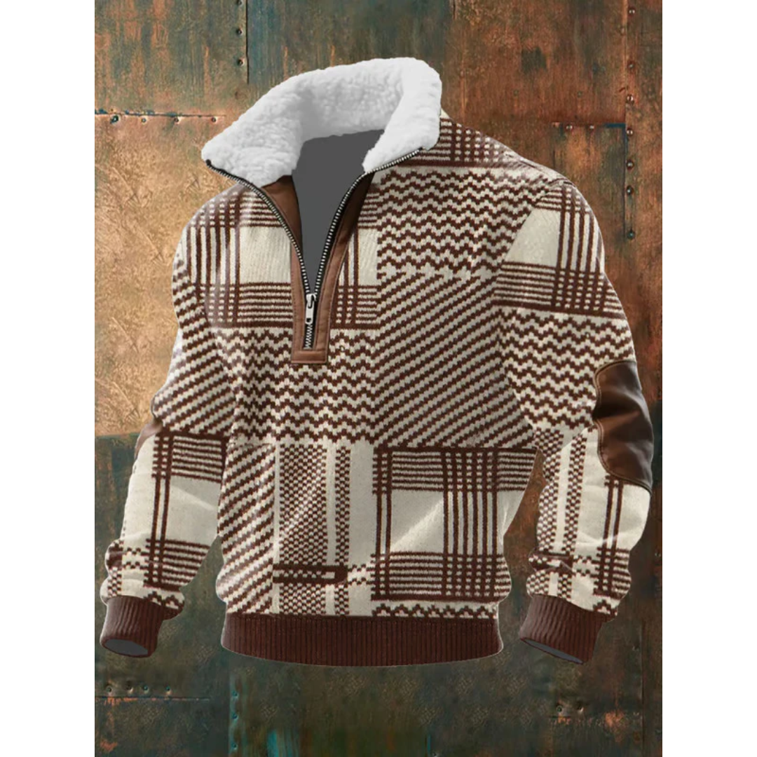 SILVORO | HIGH NECK FLEECE JUMPER