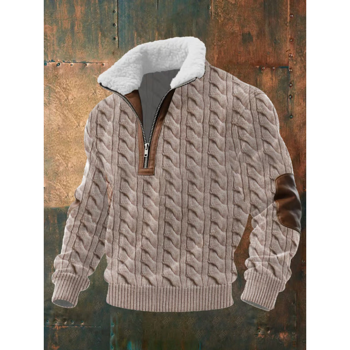 SILVORO | HIGH NECK FLEECE JUMPER