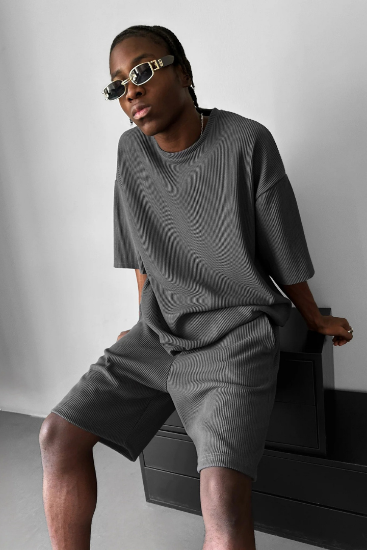 Madison | Oversize Ribbed T-shirt