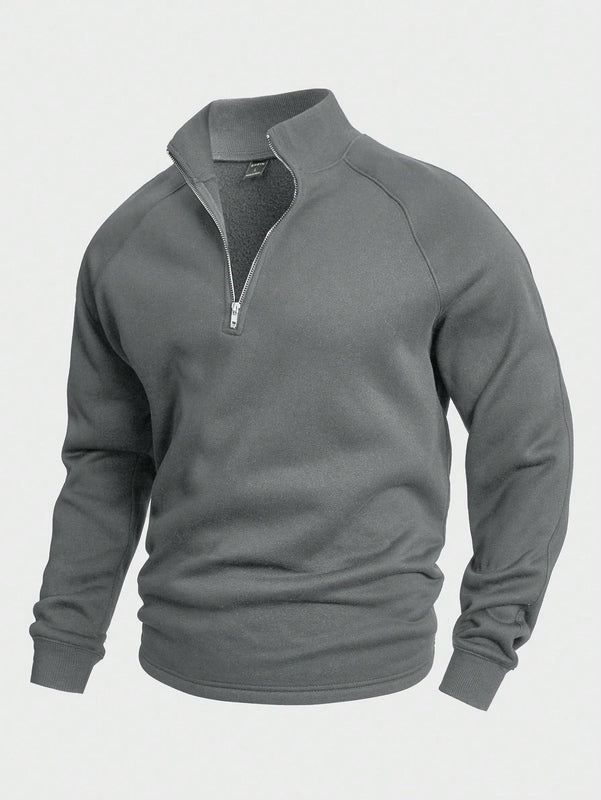 Stylish Zip Jumper – Modern, Warm and Comfortable Men's Jumper with Half Zip