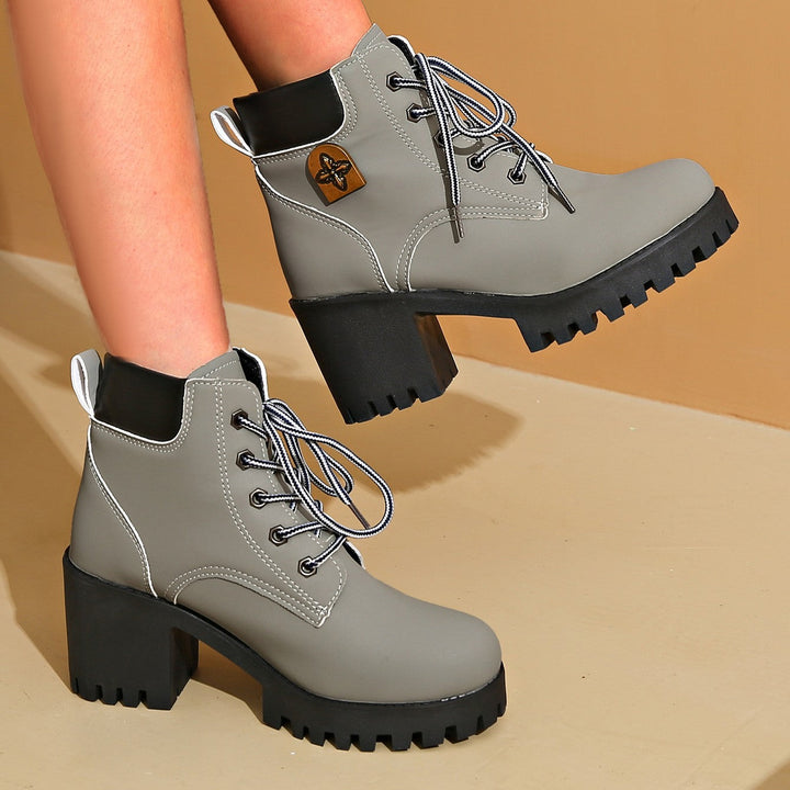 Bootara Women's Cowhide - Waterproof Ankle Boots