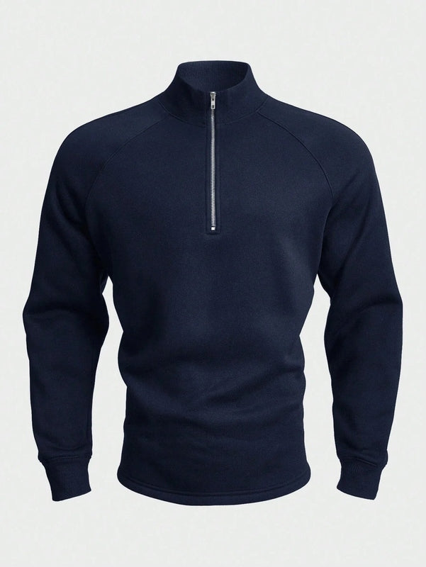 Stylish Zip Jumper – Modern, Warm and Comfortable Men's Jumper with Half Zip