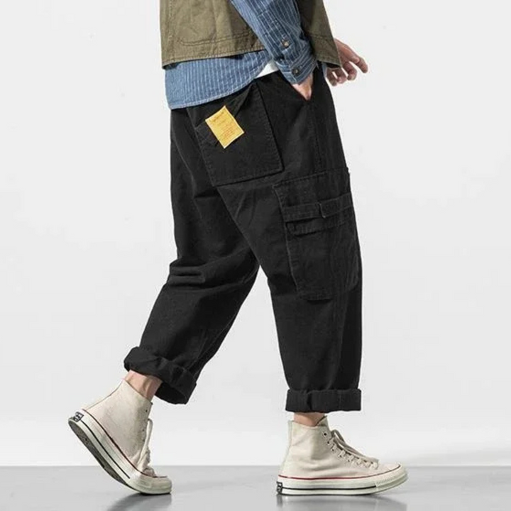 Utility Cargo Trousers – Heavy Cotton Cargo Pants with a Modern Streetwear Look