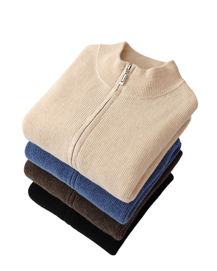 Cashmere Zip Jumper