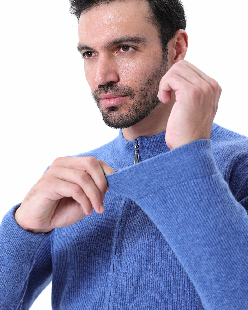 Cashmere Zip Jumper