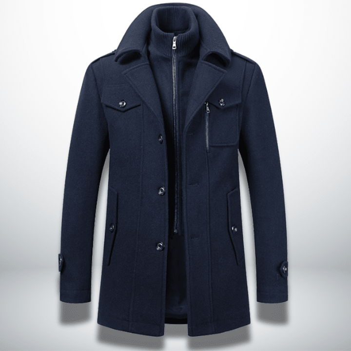 Elegant and Warm Men's Coat – Stylish, Comfortable & Perfect for Cold Days