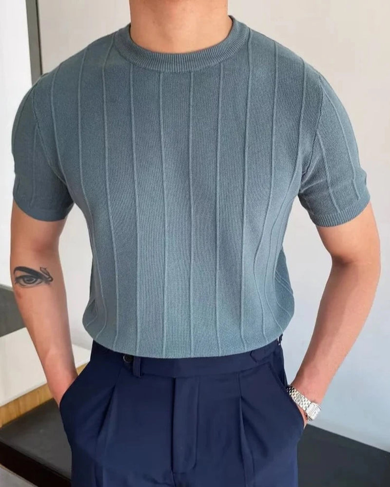 Como – Ribbed T-Shirt