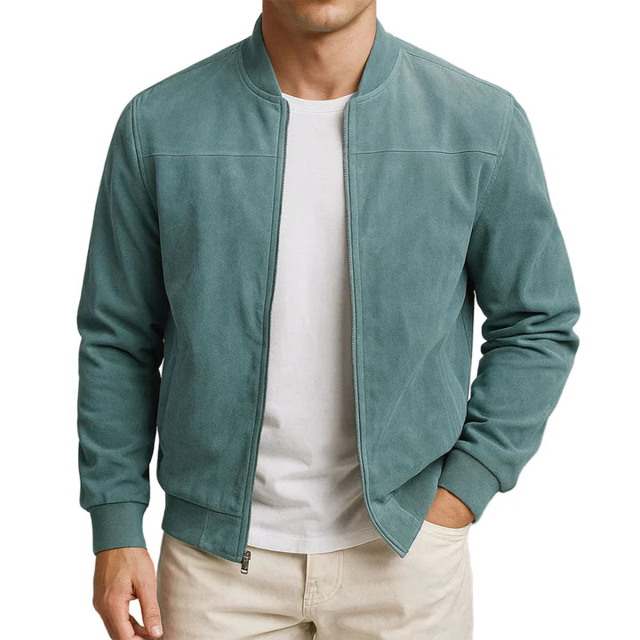 Madison | Suede Bomber Jacket
