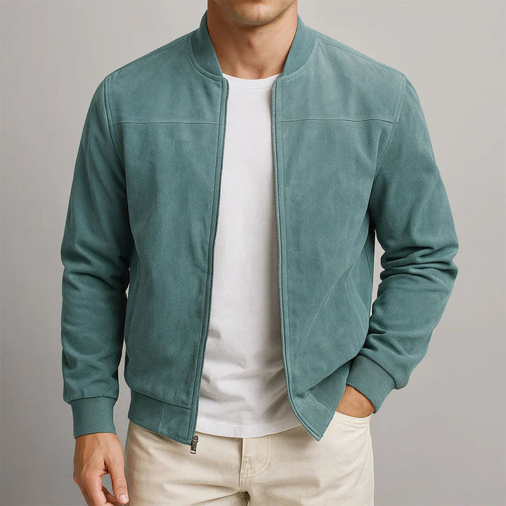 Madison | Suede Bomber Jacket