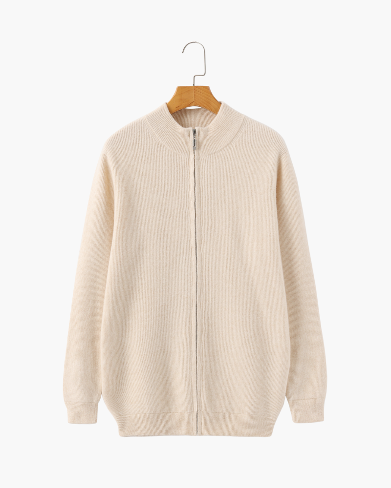 Cashmere Zip Jumper