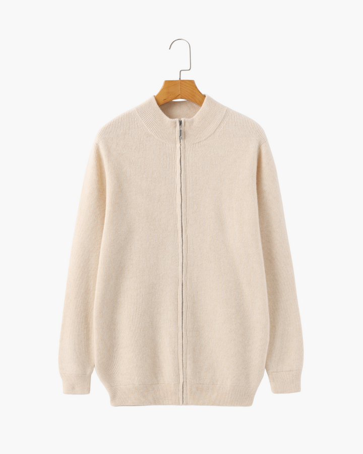 Cashmere Zip Jumper