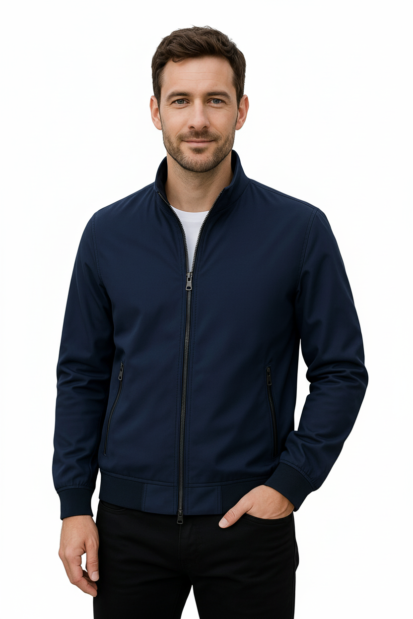Madison | Business Casual Jacket with Stand-Up Collar