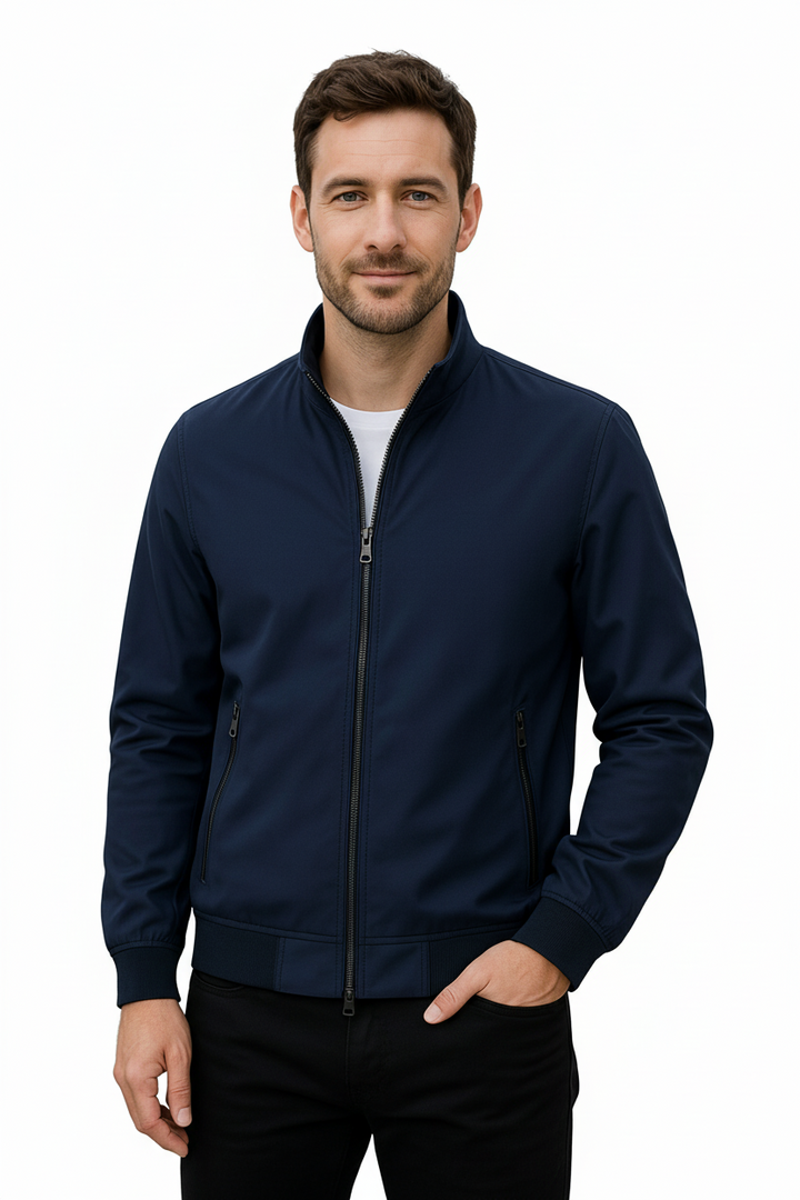 Madison | Business Casual Jacket with Stand-Up Collar