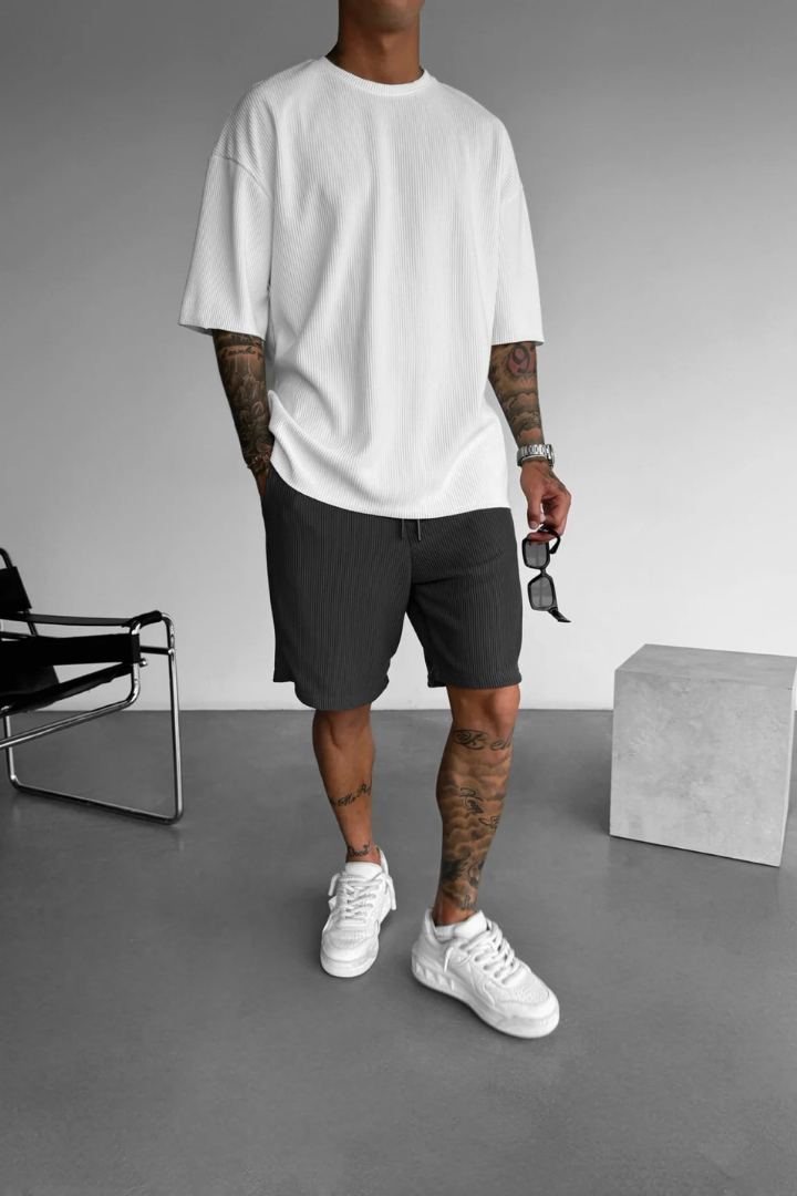 Madison | Oversize Ribbed T-shirt