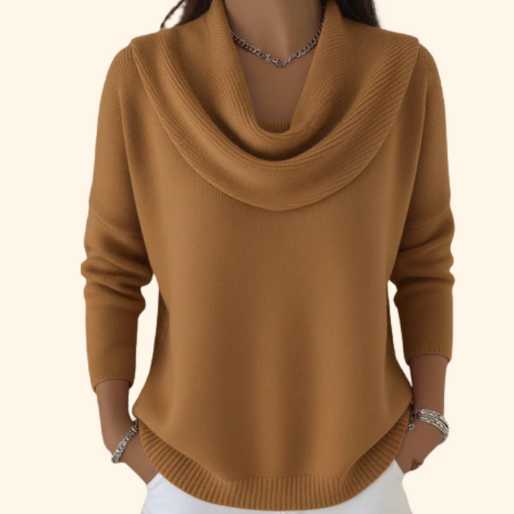 Victoire™ | Soft Cowl Neck Jumper