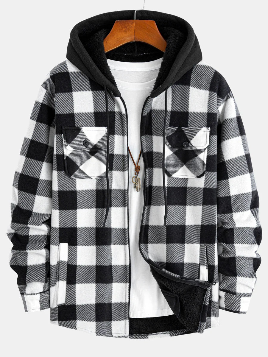 Madison | Fleece Lined Hoodie Shirt