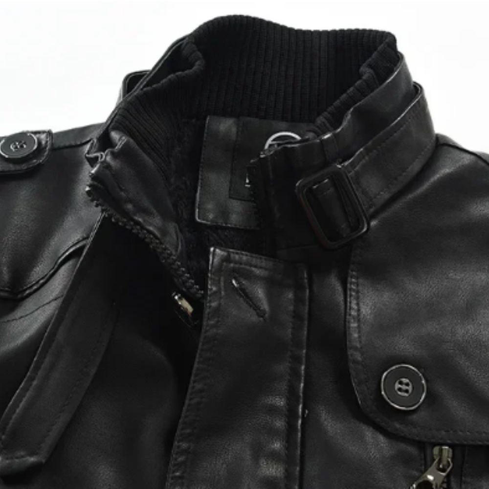 ANDRE™|ELEGANT LONG BIKER JACKET