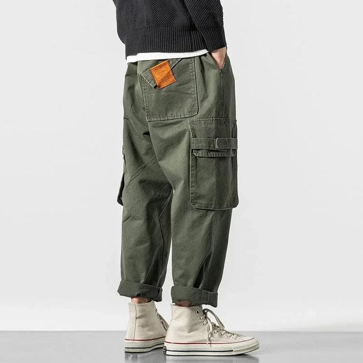 Utility Cargo Trousers – Heavy Cotton Cargo Pants with a Modern Streetwear Look