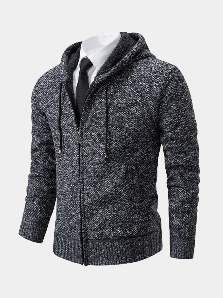 Cozy Fleece Zip-Up Cardigan