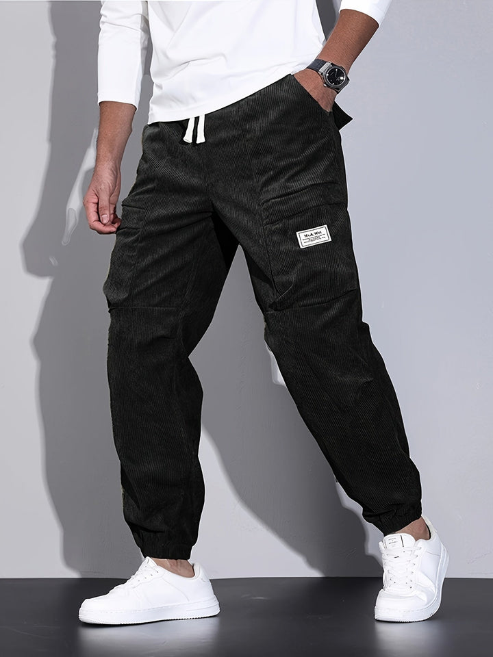 MADISON | CORDUROY CARGO TROUSERS