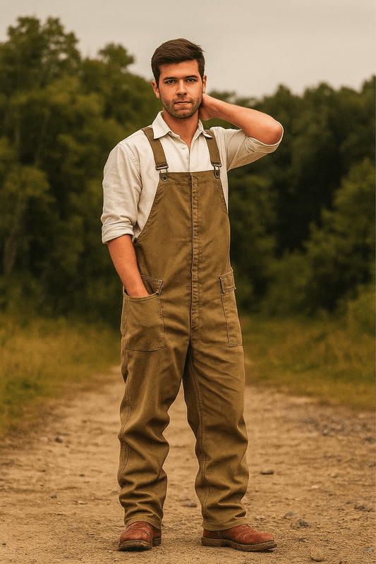 Retro Men's Cargo Trousers – Loose Fit & Plus Sizes Casual Trousers