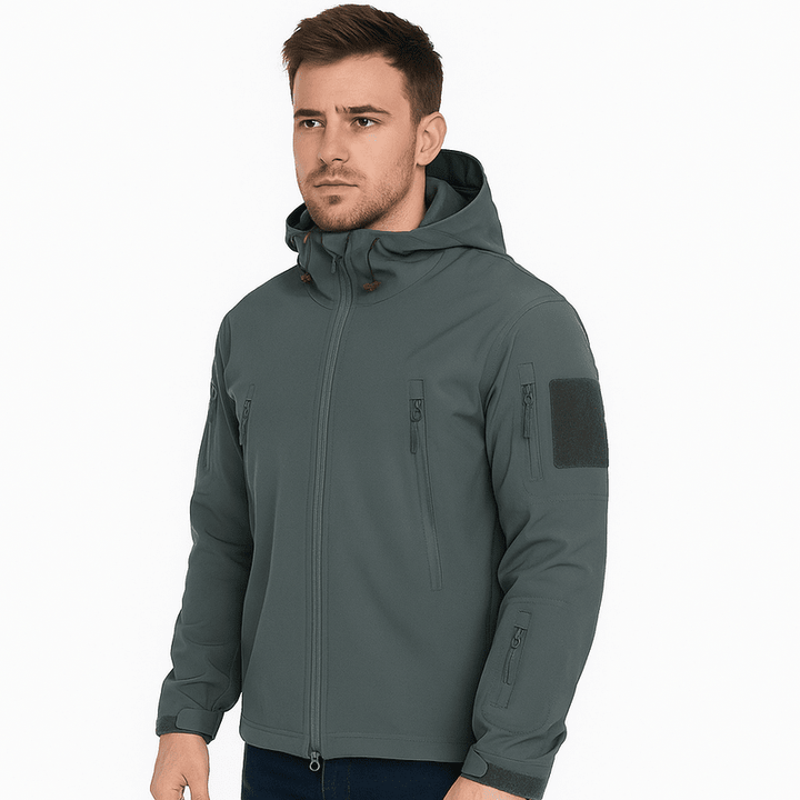 All-Weather Tactical Jacket for Men – Waterproof, Windproof & Breathable Outdoor Jacket