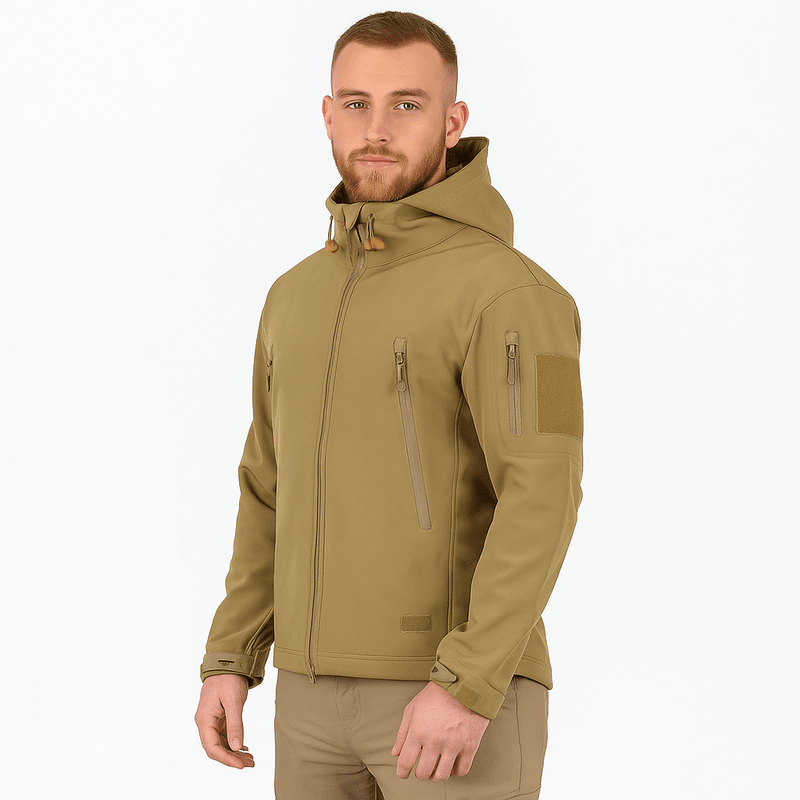 All-Weather Tactical Jacket for Men – Waterproof, Windproof & Breathable Outdoor Jacket