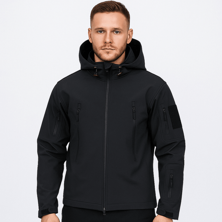 All-Weather Tactical Jacket for Men – Waterproof, Windproof & Breathable Outdoor Jacket