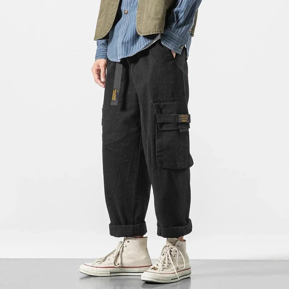 Utility Cargo Trousers – Heavy Cotton Cargo Pants with a Modern Streetwear Look