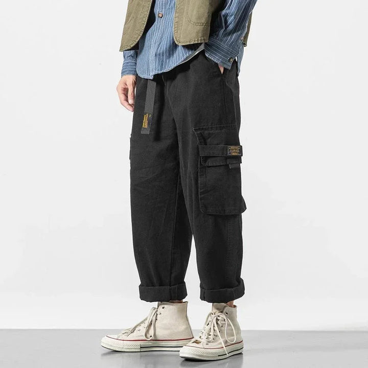 Utility Cargo Trousers – Heavy Cotton Cargo Pants with a Modern Streetwear Look