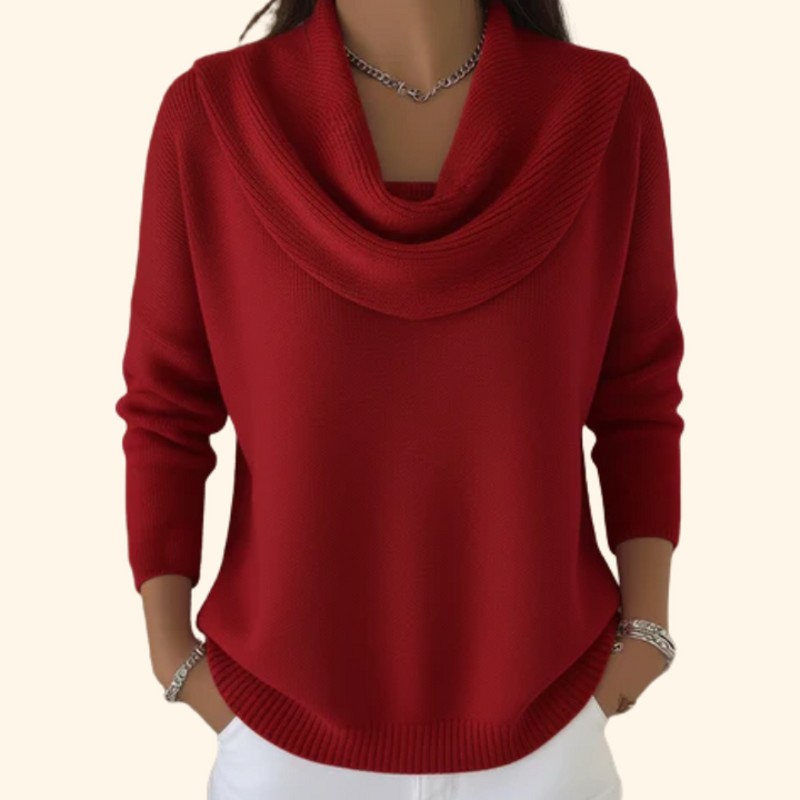 Victoire™ | Soft Cowl Neck Jumper