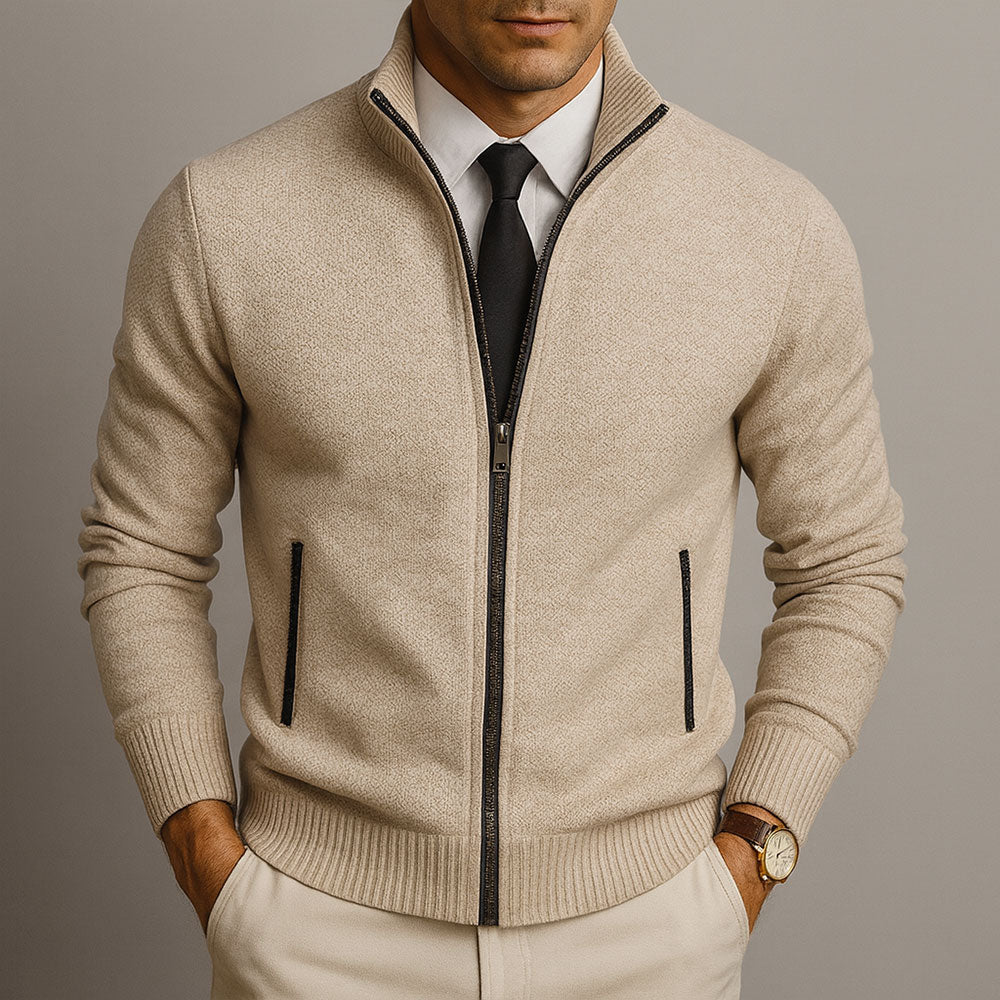 VINCENT™|ELEGANT ZIP CARDIGAN