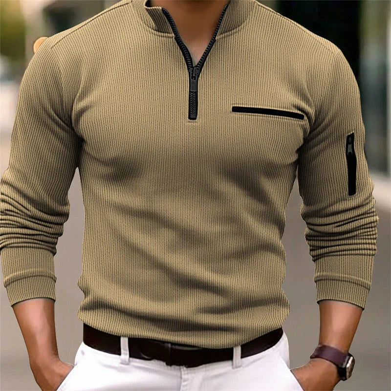 Madison | Long Sleeve Shirt with Zip