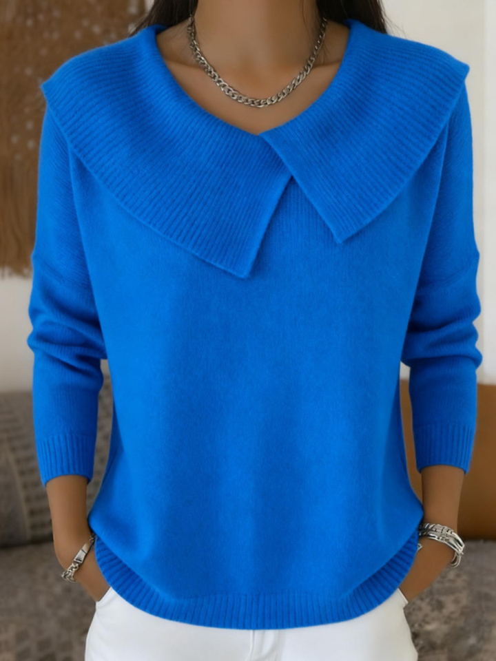 Lucia™ | Warm Jumper with Soft Collar