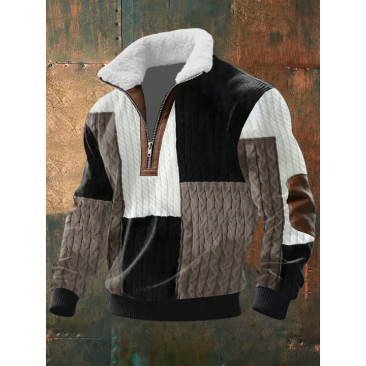 SILVORO | HIGH NECK FLEECE JUMPER