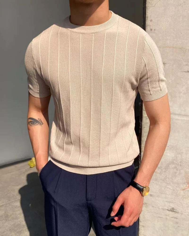 Como – Ribbed T-Shirt