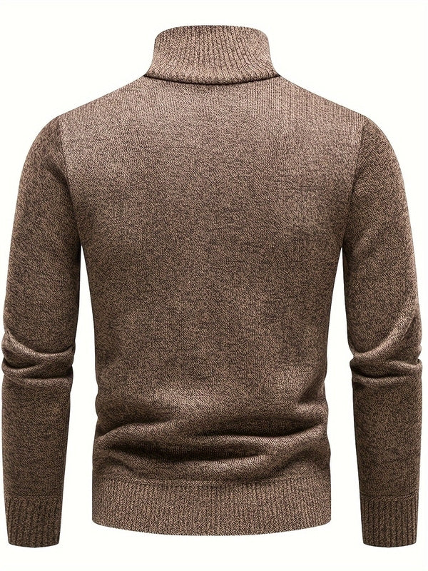 Luxury Long Sleeve Knitted Jumper – Warm, Comfortable and Stylish Men's Jumper for Cold Days