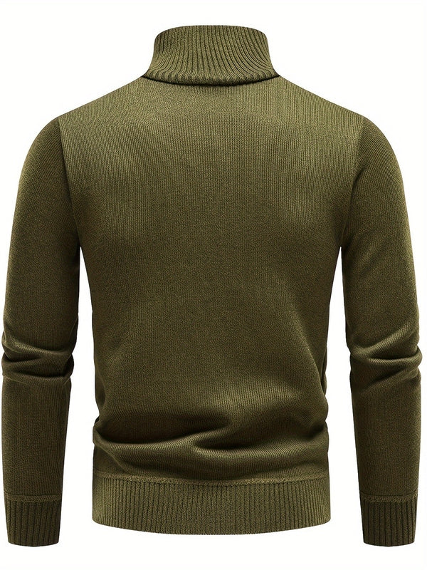 Luxury Long Sleeve Knitted Jumper – Warm, Comfortable and Stylish Men's Jumper for Cold Days