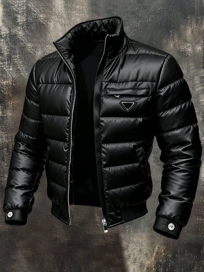 Men’s Retro Warm Soft-Leather Jacket