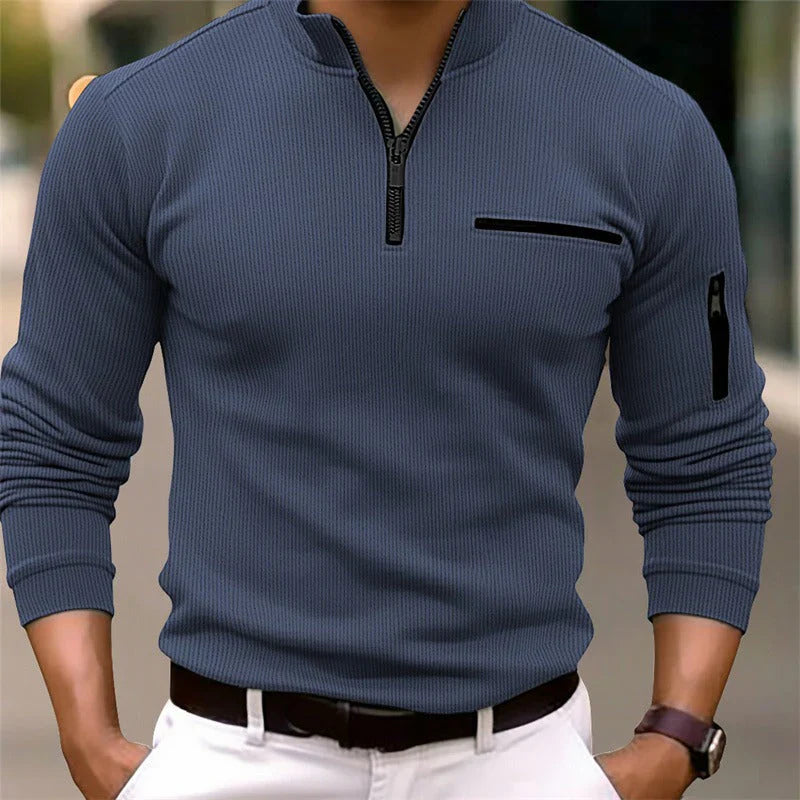 Madison | Long Sleeve Shirt with Zip