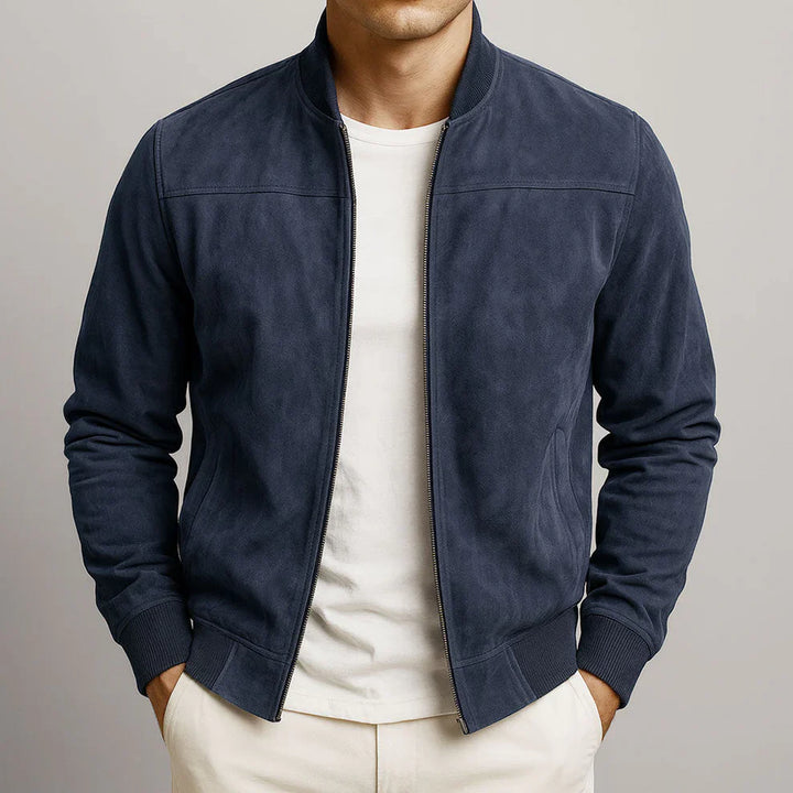 Madison | Suede Bomber Jacket
