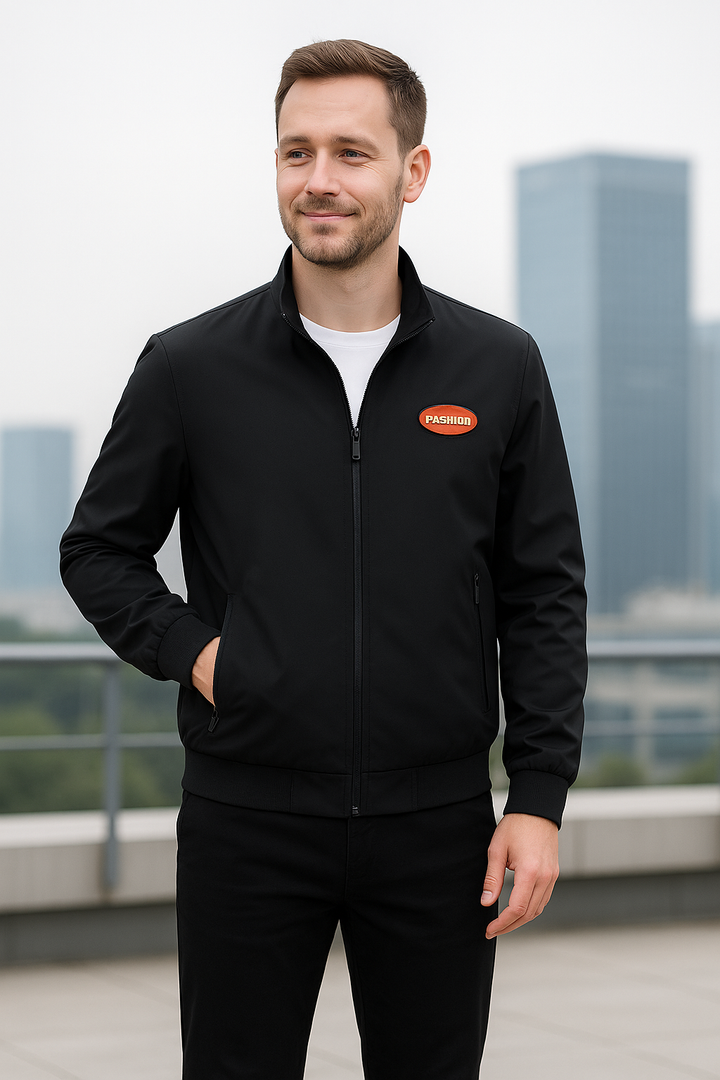 Madison | Business Casual Jacket with Stand-Up Collar