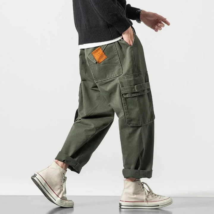Utility Cargo Trousers – Heavy Cotton Cargo Pants with a Modern Streetwear Look